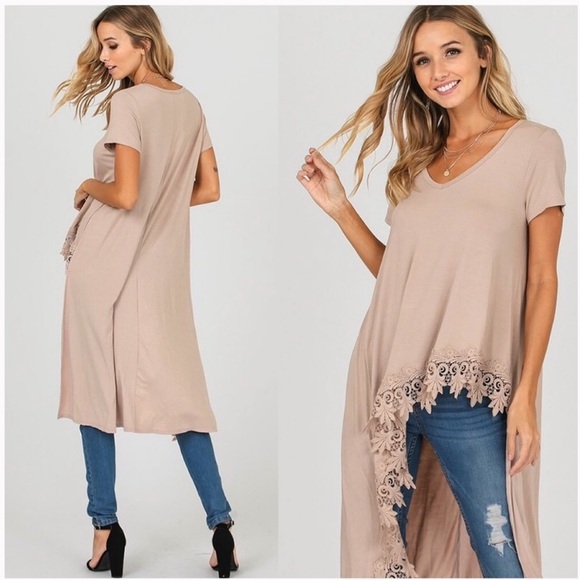 HP 🎉 7/15 Crochet Hi Low Top!  Best Seller! - Picture 2 of 2